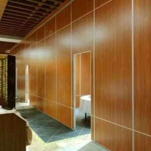4m Height Acoustic Room Dividers , Aluminium Frame Retractable Operable Partition Walls
