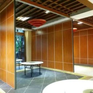Portable Acoustic Room Dividers / Leather Surface Aluminium Frame Office Partition Walls