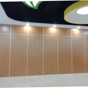 Classroom Acoustic Sliding Operable Partition Wall Panel Width 500 - 1200 mm