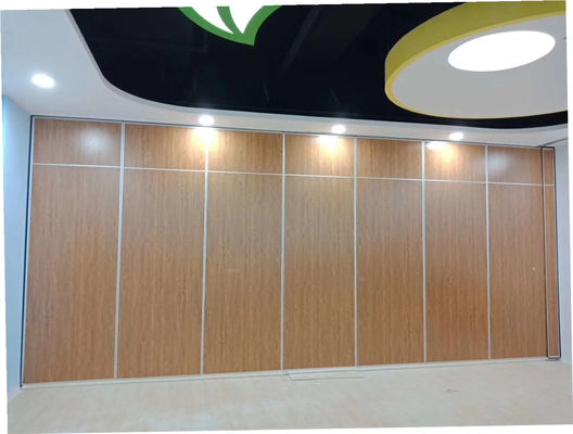 Classroom Acoustic Sliding Operable Partition Wall Panel Width 500 - 1200 mm