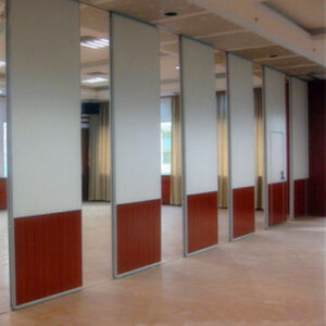 MDF Finish Acoustic Movable Partition Wall / Interior Room Dividers For Restaurant