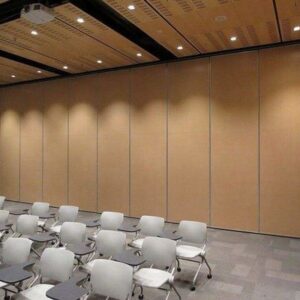 Folding Sound Proof Room Dividers For Auditorium / Acoustic Operable Partitions