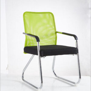 Green Mesh Armrest Ergonomic Office Chair Meeting Room Executive Furniture