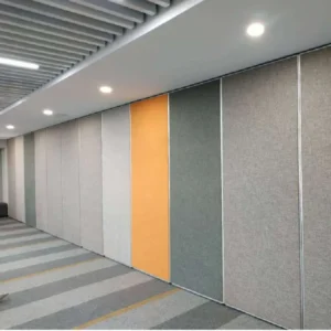 100 mm Soundproof Foldable Room Acoustic Partition Wall With Free Design