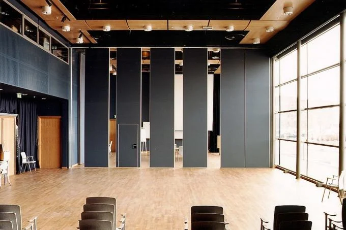 100 Type Acoustic Soundproof Movable Operable Wall For Function Hall 2