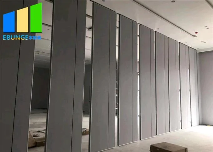 100mm Thick Fireproof Operable Partition Office Movable Folding Sliding Walls 0