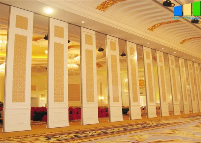 100mm Thickness Mordern Hotel Banquet Hall Decorative Folding Partition Walls 1