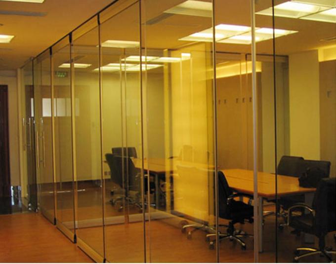 10MM Tempered Glass Panels For Walls , Internal Glass Partitions 0