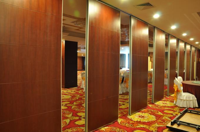 1200mm Width Sliding Acoustic Partition Walls For Showrooms , Mufti - function Hall 1