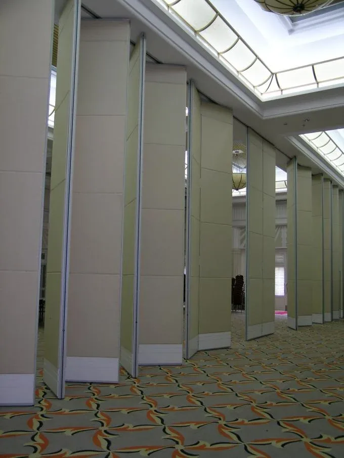 2.56 Inch Folding Internal Doors Lightweight Removable Partition Panel 3