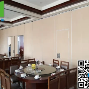 2.56inch Movable Sliding Walls Partition made with Aluminum Profiles and Frame