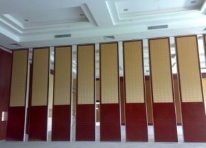 2000 Meter Height Soundproof Partition Wall / Hotel Movable Wooden Wall Dividers 2