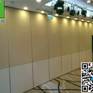 217 Inch Movable Partition Wall Acoustic Folding Door 85 Mm ~ 3.35 Inch Thickness