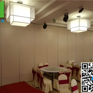 3 3/8 inch THK Folding Acoustic Room Dividers For Convention & Exhibition Centre 36 / 42 dB