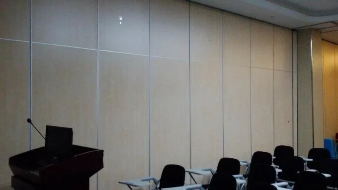 32 / 36dB Acoustic Fabric Panels , Single Sliding Door Interior Suspended Sliding Partition 0
