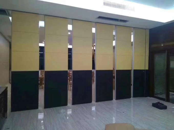 4 M Height Office Sound Proof Movable Sliding Flexible Partition Wall For Conference Room 1