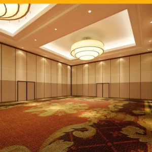 4000mm Height Folding Partition Walls Conference Room Dividers Aluminum Alloy Profile