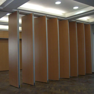 4m Height Acoustic Room Dividers , Aluminium Frame Retractable Operable Partition Walls 0