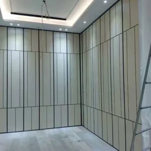 4m Height Aluminium Track Sliding Partition Walls / Movable Room Dividers
