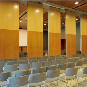 500MM Width Movable Partition Walls Banquet Hall Convention Center Solid Wall Partitions
