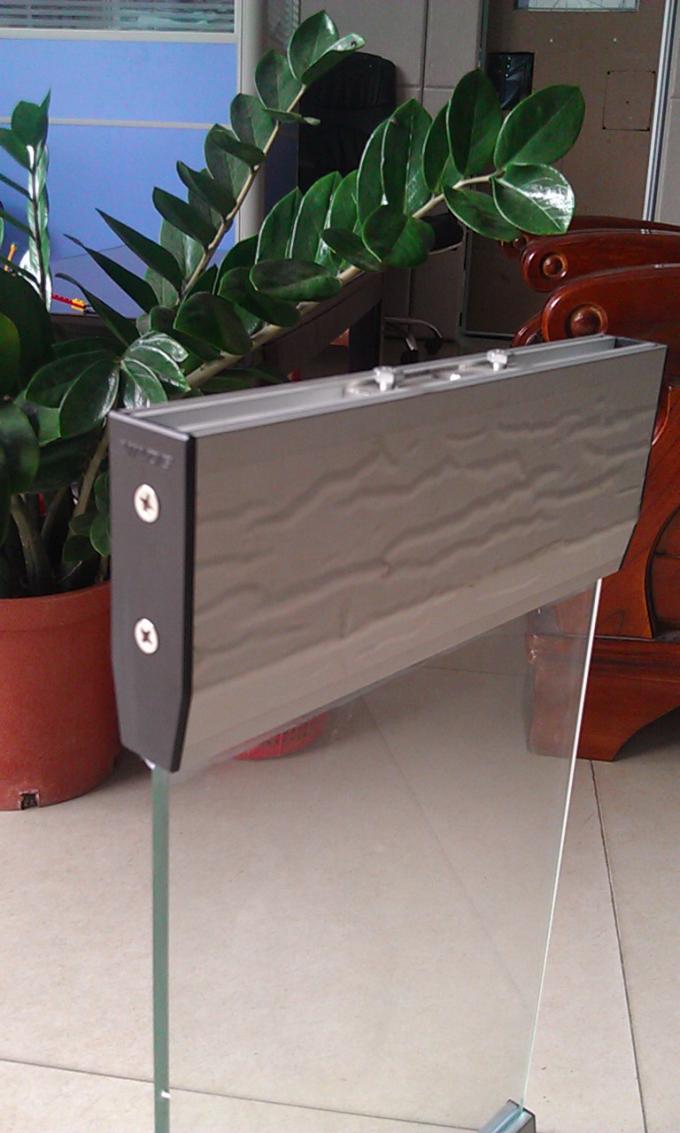 60 mm Tempered Glass Partition Wall Height 2000 / 4500 mm 1