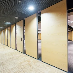 65 Mm Polyester Fiber Acoustic Panel Movable Door Partition Room Divider