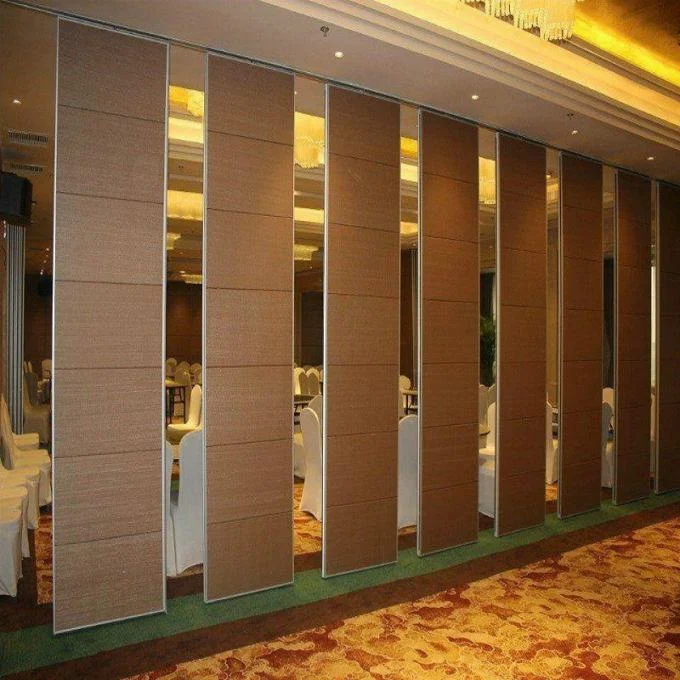 65 mm Sliding Partition Walls Panel Installation System Size For Learning Center 1