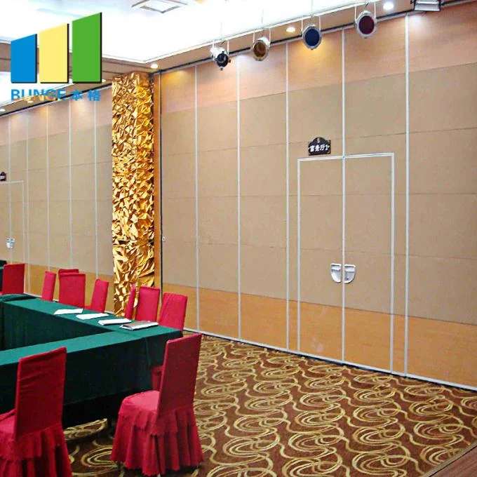 65 MM Thick Movable Foldable Partition Wall MDF Acoustic Room Dividers For Hospital 0