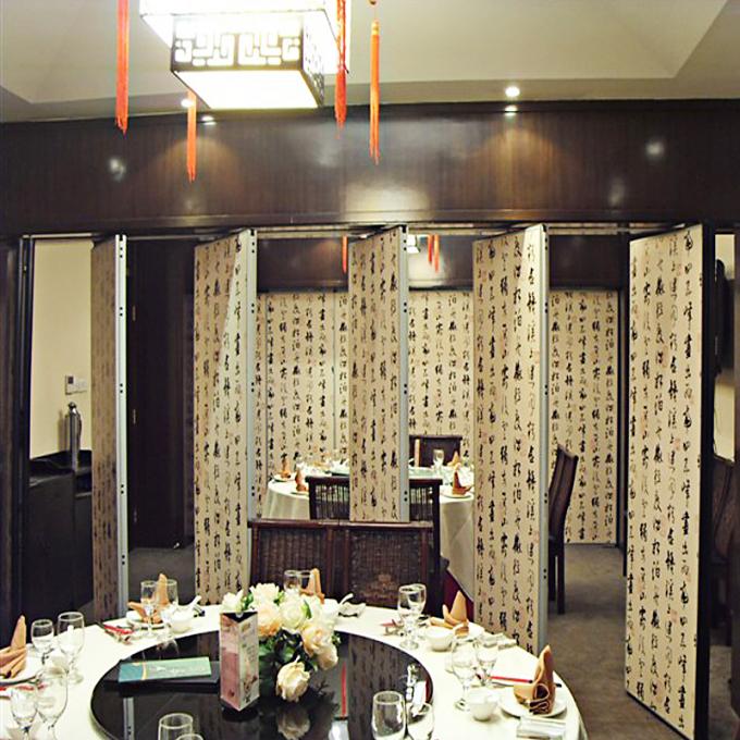 65 MM Thickness Soundproof Operable Partition Walls For Restaurant 2