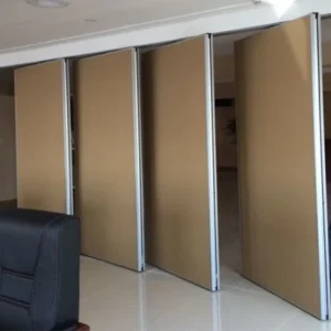 65 mm Type Panel Hanging Sound Proof Partitions For Hotel , Banquet Hall