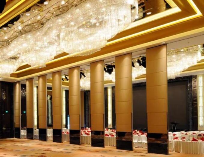 65 Type Banquet Hall Soundproof Collapsible Movable Partition Walls Wedding Hall 0