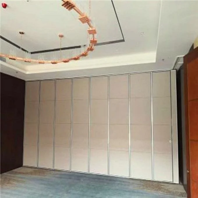 65 Type Retractable Mobile Hotel Sliding Partition Walls Soundproof Interior Folding 0