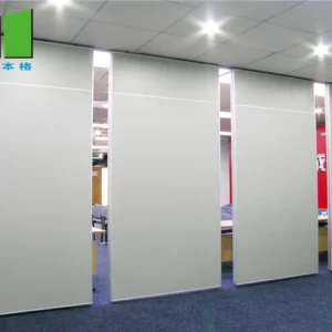 65mm Folding Sliding Soundproof Partition Walls Acoustic Conference Room Dividers