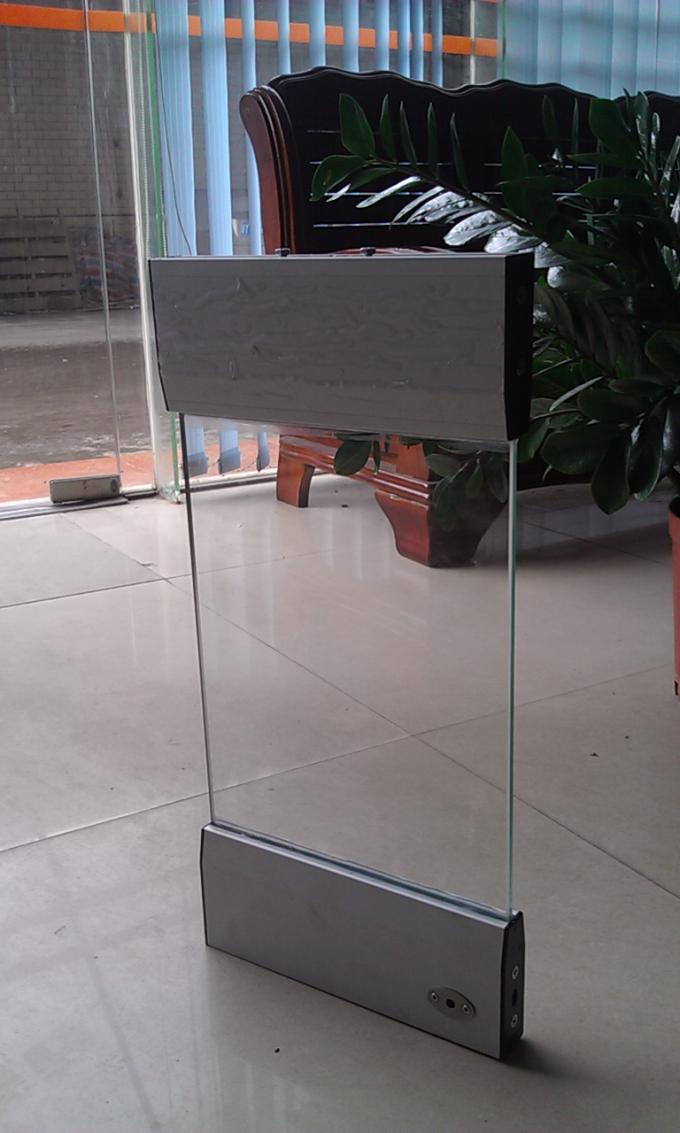 65mm Glass Wall Partition For Shopping Mall , Office Demountable Glass Walls 1