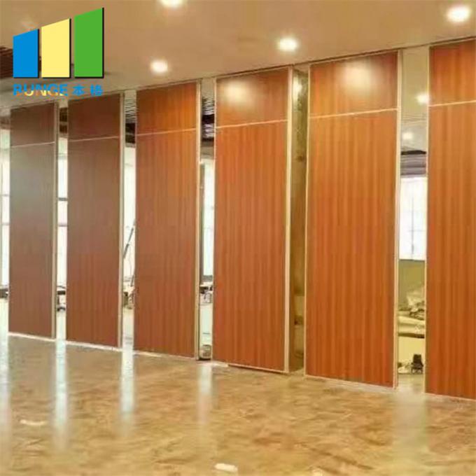 65mm Sliding Partition Walls Interior Divider Movable Room Partition For Restaurant 2