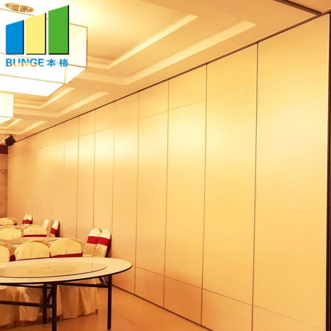 65mm Thickness Acoustic Room Dividers Painting Movable Restaurant Partition Wall For Conference Center 1