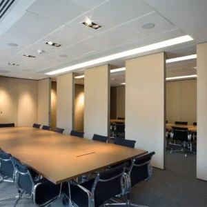 65mm Thickness Melamine Removable Office Partition Wall / Sliding Wall Panels