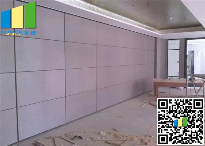 65mm Thickness Sound Insulation Fabric Panels Folding Partition Wall 0