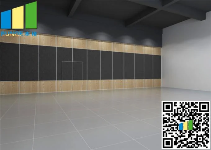 65mm Thickness Sound Insulation Fabric Panels Folding Partition Wall 1