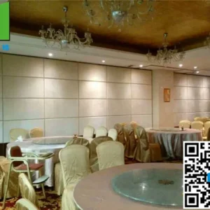 65mm Thickness Sound Insulation Fabric Panels Folding Partition Wall