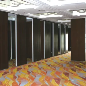 6m Height Conference Room Dividers With Melamine Surface Aluminium Track