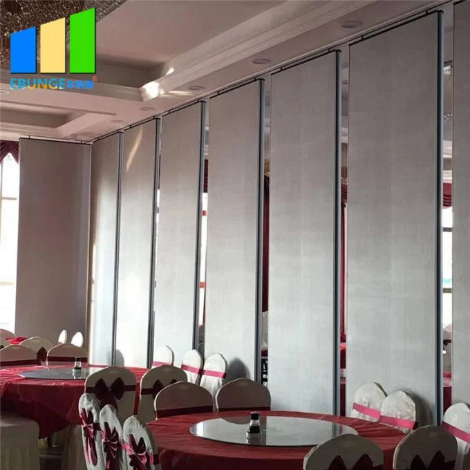 85 Mm Banquet Hall Folding Partition Walls Semi - Auto Hotel Movable Wall Partitions Soundproof For Malaysia 1