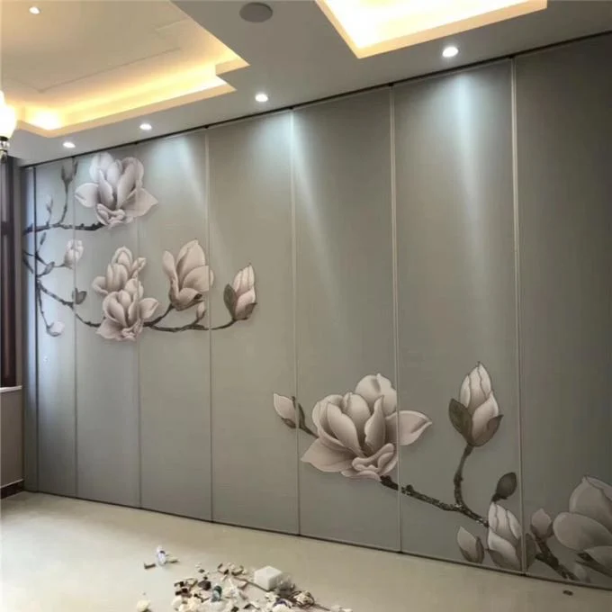 85 Mm Banquet Hall Folding Partition Walls Semi - Auto Hotel Movable Wall Partitions Soundproof For Malaysia 2