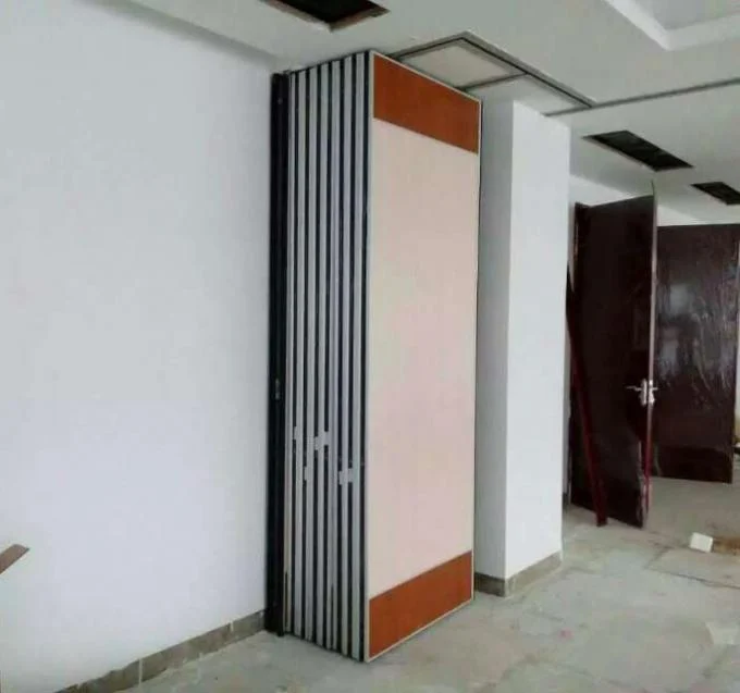 85 mm Commercial Folding Partition Walls Melamine Board Door Material 0