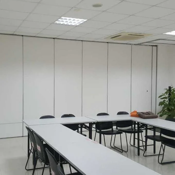 85 Mm Melamine Finish Auditorium Folding Partition Walls Doors For School , Hotel 2