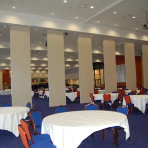 85 mm Thickness Banquet Hall Acoustic Operable Partition Walls Commercial Furniture