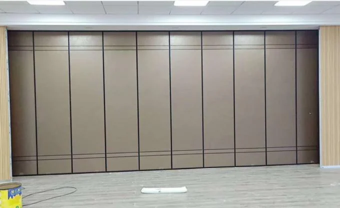 85 mm Thickness Melamine Accepted ODM OEM Hanging Sliding Removable Partition Wall 0