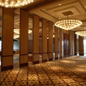 85 mm thickness melamine customized color movable partition for banquet hall