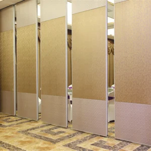 85 Type Soundproof Movable Partition Walls Folding Door For Auditorium Hospital Church