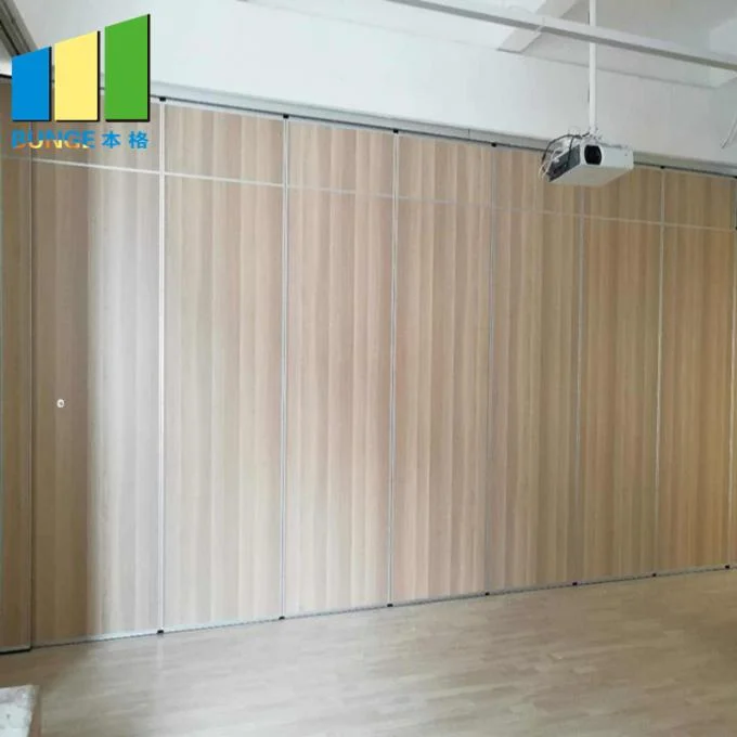 85mm Acoustic Room Dividers Wooden Partition Wall Hanging Decoration Movable Partition For Exhibition Hall 0